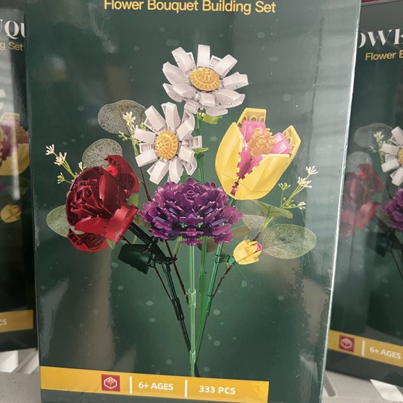 - Flower Bouquet Building Kit for Kids Alduts Birthday Gifts  6 7 8 9 10 1… - Picture 2 of 5